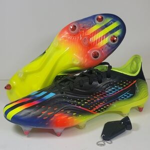 Mens Size 11 Adidas Copa Sense.1 SG GY8933 Black Blue Soccer Cleats Rare New
